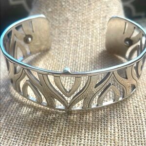 Brighton Silver convertible Cuff Bracelet